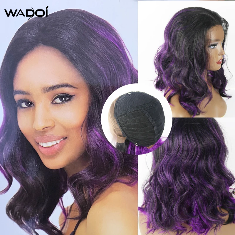 WADOI Black Chemical Fiber Synthetic Artificial Wig Mid-length Suitable For Women Ladies And Girls 1.5*13 Lace Front Ear To Ear
WADOI Black Chemical Fiber Synthetic Artificial Wig Mid-length Suitable For Women Ladies And Girls 1.5*13 Lace Front Ear To Ear
