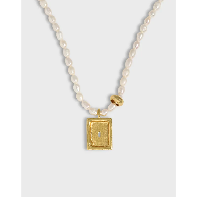 925 Sterling Silver Freshwater Pearls Square Card Pendant Necklace For Women Light Luxury 18k Gold Female Fine Jewelry
925 Sterling Silver Freshwater Pearls Square Card Pendant Necklace For Women Light Luxury 18k Gold Female Fine Jewelry