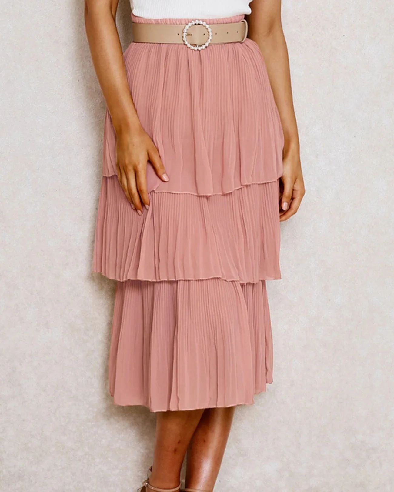 NewWomens Cake Skirt Solid Color Chiffon Pleated Long Skirt Elastic High Waist Skirt LadiesMulti-layer Skirt BigSize Bust Skirts
NewWomens Cake Skirt Solid Color Chiffon Pleated Long Skirt Elastic High Waist Skirt LadiesMulti-layer Skirt BigSize Bust Skirts