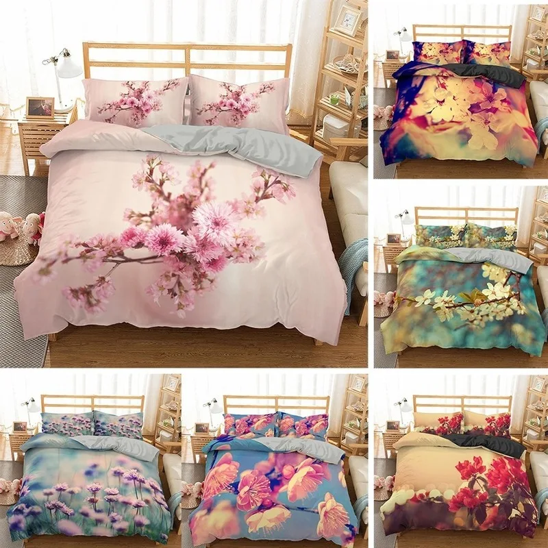 Modern 3D Colorful Bedding Set Queen King Size Flower Printed Quilt Duvet Cover Bed Linen Set with Pillowcase Floral Kids Adult
Modern 3D Colorful Bedding Set Queen King Size Flower Printed Quilt Duvet Cover Bed Linen Set with Pillowcase Floral Kids Adult
