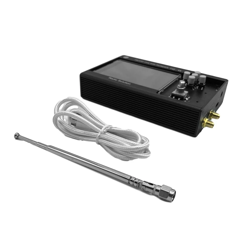 Портативный H2 HACKRF ONE SDR радио с прошивкой Havoc 0.5Ppm TCXO GPS 3 2 дюймов ЖК-дисплей 1500 мАч