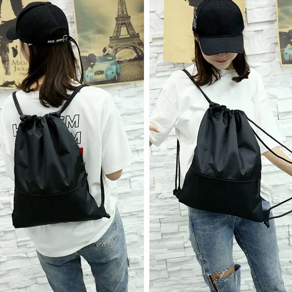 Women Men Zipper Pocket Outdoor Drawstring Lock Wear Resistant Riding Sports Backpack Travel Anti-splash Solid Large Capacity
Women Men Zipper Pocket Outdoor Drawstring Lock Wear Resistant Riding Sports Backpack Travel Anti-splash Solid Large Capacity