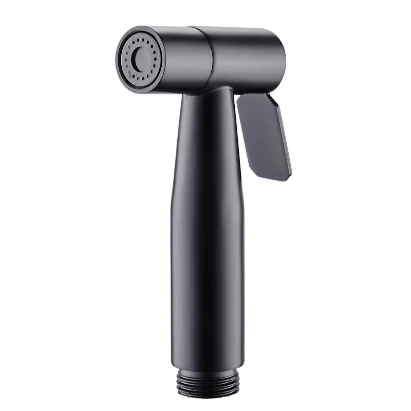 Black 304 stainless steel spray gun, female washer, booster nozzle, toilet spray gun set single shower head spray bathroom
Black 304 stainless steel spray gun, female washer, booster nozzle, toilet spray gun set single shower head spray bathroom