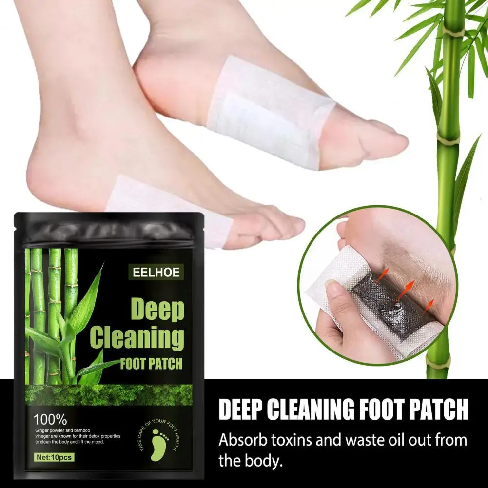 10Pcs/Pack Foot Patch Easy to Use Foot Pad Improve Energy Detox Foot Patch Plant Extracts Deep Cleaning Foot Patch for Travel
10Pcs/Pack Foot Patch Easy to Use Foot Pad Improve Energy Detox Foot Patch Plant Extracts Deep Cleaning Foot Patch for Travel