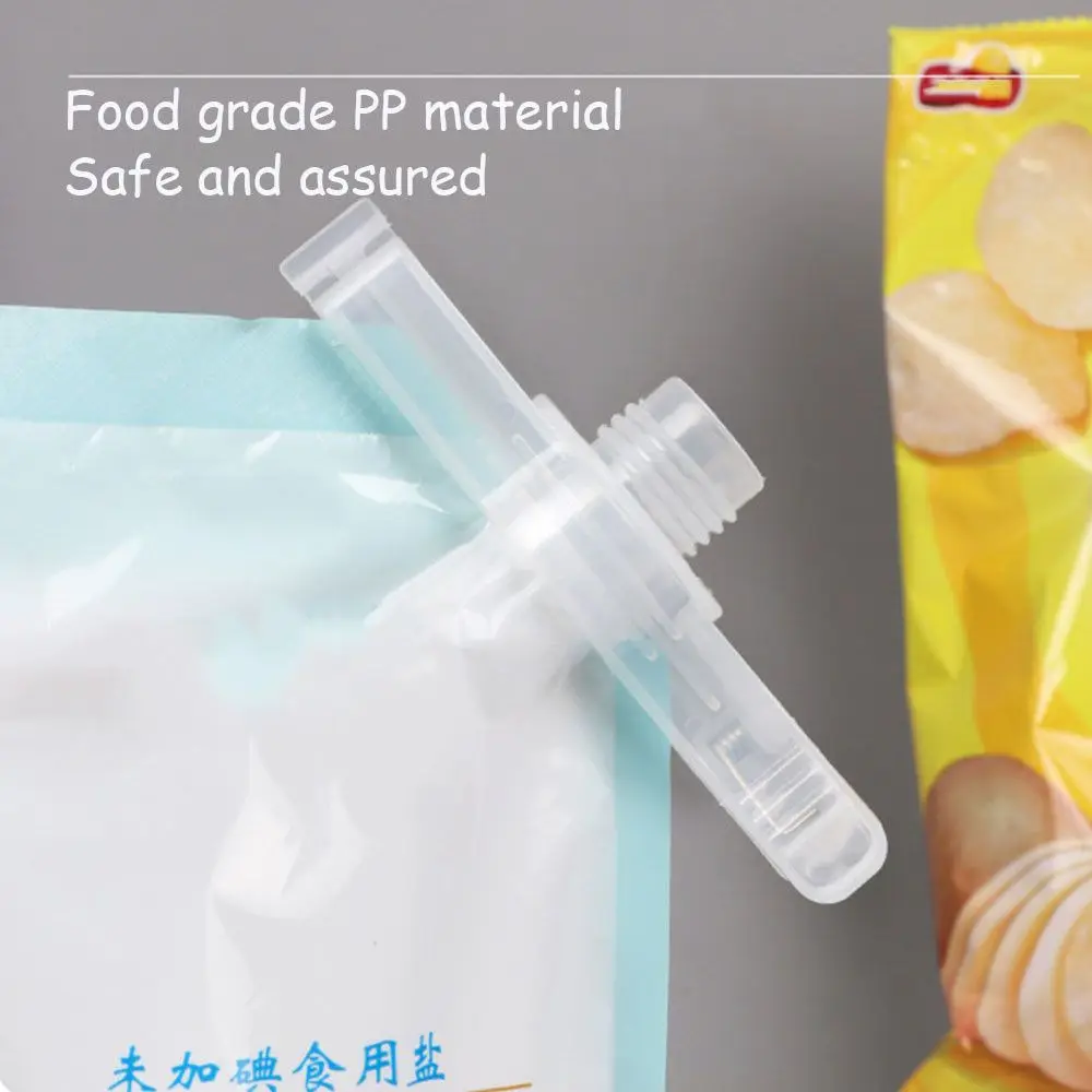 With Spring Clamp Kitchen Storage Food Snack Seal Sealing Bag Clips Sealer with Discharge Spout Moisture-proof Clip 
With Spring Clamp Kitchen Storage Food Snack Seal Sealing Bag Clips Sealer with Discharge Spout Moisture-proof Clip