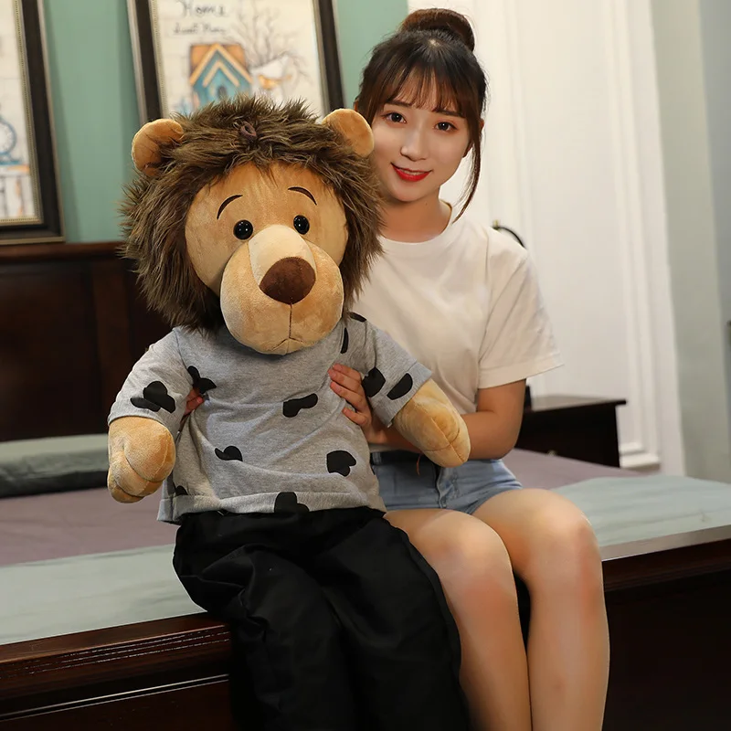 Cartoon 50-125cm Minomi Lion Plush Toy Stuffed Animal The Lee MinHo King Long Legs Lion Plush Huggable Doll Gift for Kids Girls
Cartoon 50-125cm Minomi Lion Plush Toy Stuffed Animal The Lee MinHo King Long Legs Lion Plush Huggable Doll Gift for Kids Girls
