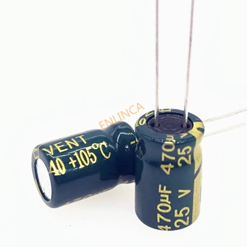100psc/lot 25V 470UF 8*12 High Frequency Low Impedance Aluminum Electrolytic Capacitor 470uf 25v 20%
100psc/lot 25V 470UF 8*12 High Frequency Low Impedance Aluminum Electrolytic Capacitor 470uf 25v 20%