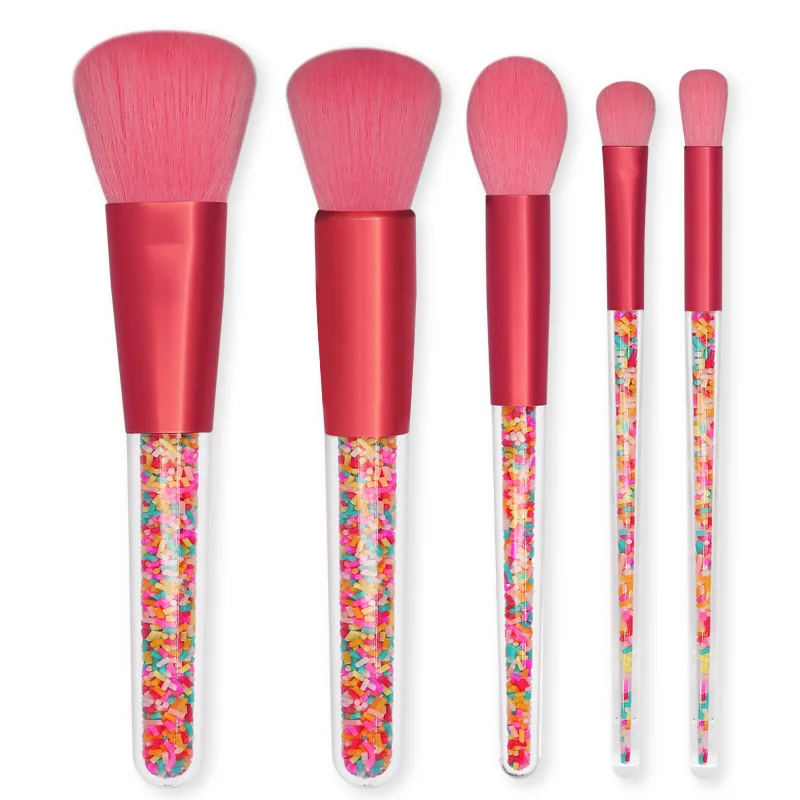Candy Makeup Brush Beauty Tools Transparent Set Granular Crystal Handle Eye Shadow Powder Blush Blending Beauty Brush
Candy Makeup Brush Beauty Tools Transparent Set Granular Crystal Handle Eye Shadow Powder Blush Blending Beauty Brush