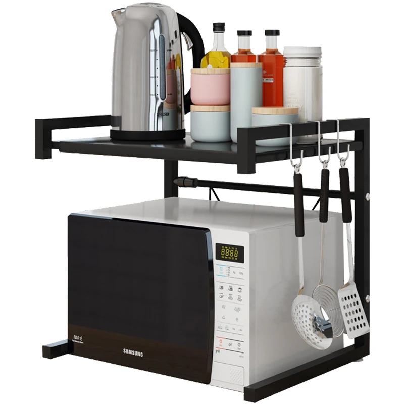 Multi Organizer Kitchen Microwave Oven Shelf Metal Function Stand Two Layers Dish Space Saving Rack WJ20021416
Multi Organizer Kitchen Microwave Oven Shelf Metal Function Stand Two Layers Dish Space Saving Rack WJ20021416