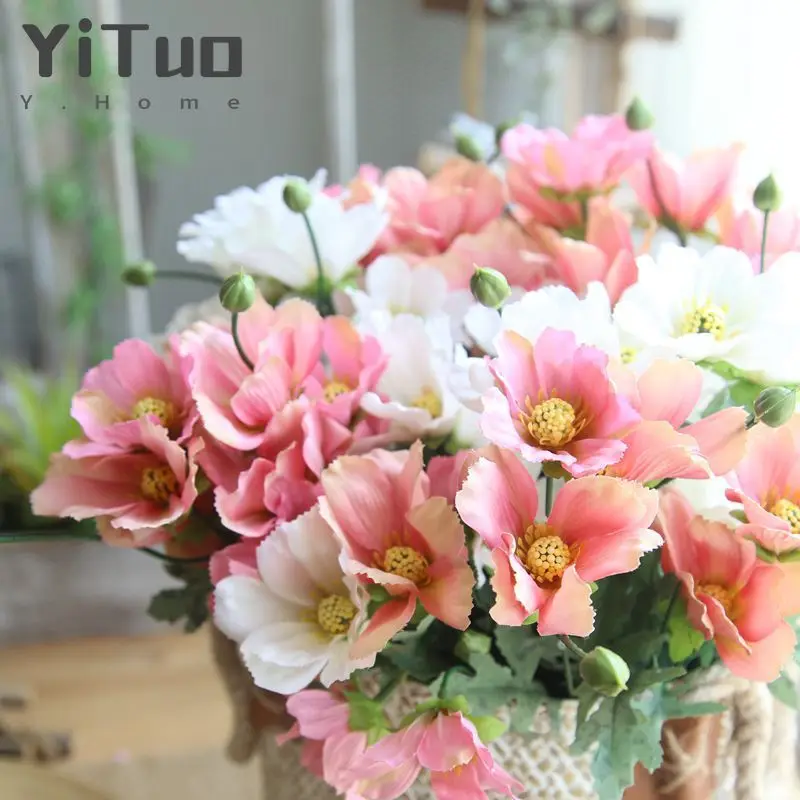 YiTuo Cosmos Bouquet Artificial Flower Home Decoration Wedding Plant DY1-1813
YiTuo Cosmos Bouquet Artificial Flower Home Decoration Wedding Plant DY1-1813