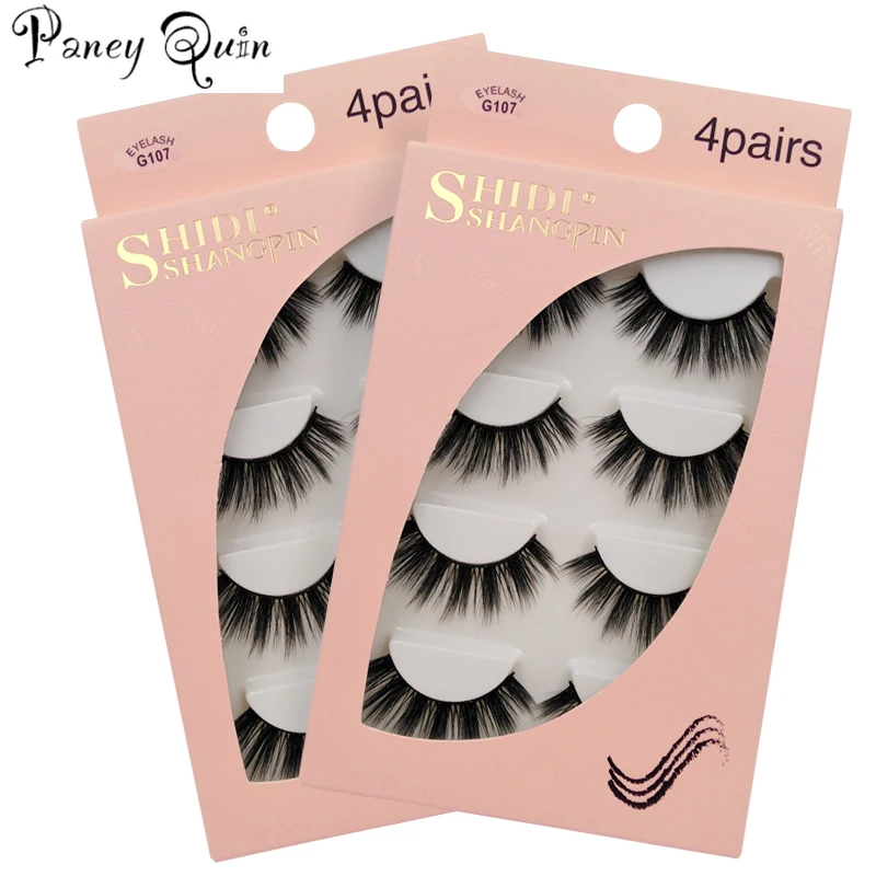 4 pairs Mink lashes makeup false lashes natural fluffy dramatic 3D eyelashes mink eye lash faux cils Wholesale luxury makeup
4 pairs Mink lashes makeup false lashes natural fluffy dramatic 3D eyelashes mink eye lash faux cils Wholesale luxury makeup