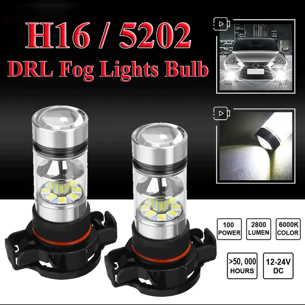 2pcs 5202 H16 LED DRL Driving Fog Light Bulbs for 2007 2008 2009 2010 2011 2012 2013 2014 2015 Chevy Silverado 1500 Accessories
2pcs 5202 H16 LED DRL Driving Fog Light Bulbs for 2007 2008 2009 2010 2011 2012 2013 2014 2015 Chevy Silverado 1500 Accessories