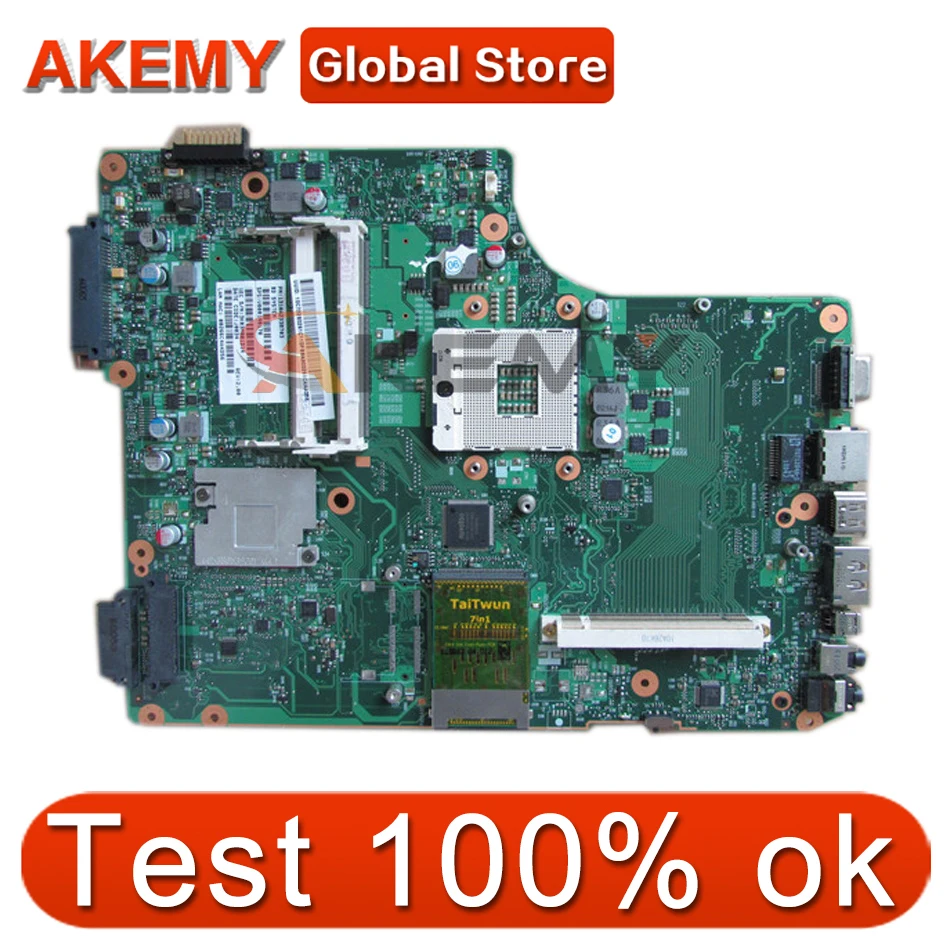 Материнская плата AKEMY PN 1310A2338704 SPS V000198160 для ноутбука toshiba satellite A500 A505, 6050A2338701-MB-A01 
Материнская плата AKEMY PN 1310A2338704 SPS V000198160 для ноутбука toshiba satellite A500 A505, 6050A2338701-MB-A01