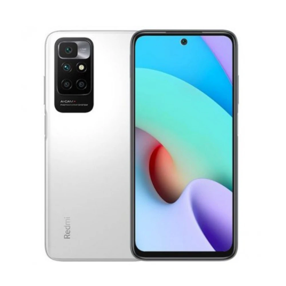 Смартфон Redmi 10 K19D 6.5"FHD+(90Hz)/MTG88/4GB/128GB/And11/50+8+2+2MP/8MP/NFC/5000mAh | Мобильные телефоны и