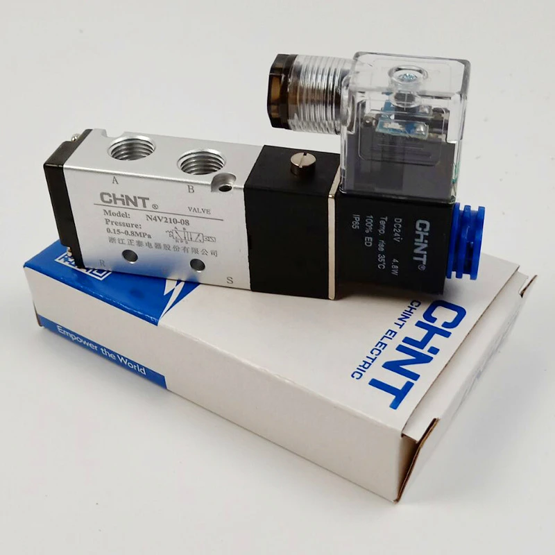 CHNT соленоид соленоида 5 портов оригинальный CHNT neumach TICA N4v210-08 2 posiciones 24 V 220 V N4V210-08
CHNT соленоид соленоида 5 портов оригинальный CHNT neumach TICA N4v210-08 2 posiciones 24 V 220 V N4V210-08