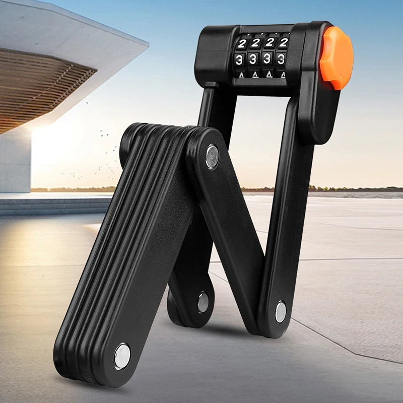 4 Digit Code Combination Anti-theft Bicycle Lock Practice Portable Foldable Bike Accessories Safety Alloy Steel MTB Lock XA153Q
4 Digit Code Combination Anti-theft Bicycle Lock Practice Portable Foldable Bike Accessories Safety Alloy Steel MTB Lock XA153Q