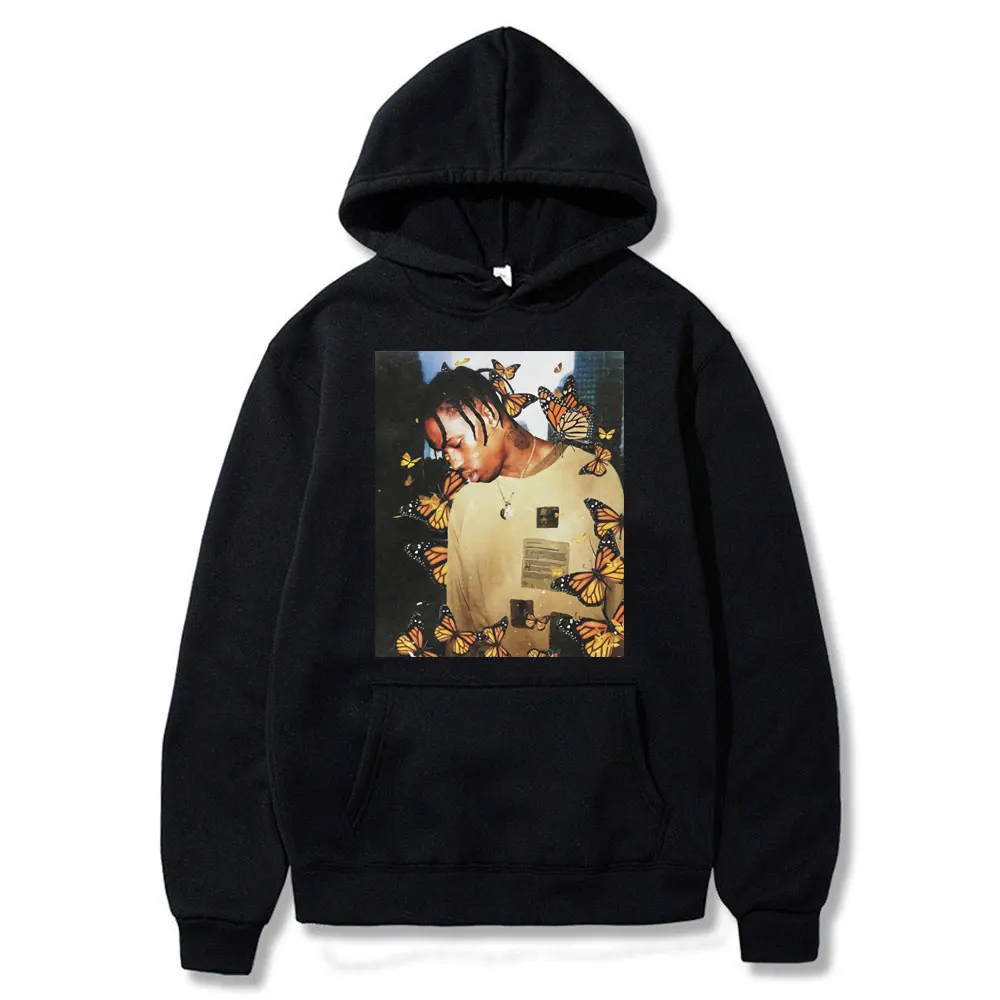 2020 Travis Scott Butterfly Autumn Winter Men's Hoodies Fashion Tracksuit Effect Rap Music Sweatshirts Man Pullover Hip Hop Tops
2020 Travis Scott Butterfly Autumn Winter Men's Hoodies Fashion Tracksuit Effect Rap Music Sweatshirts Man Pullover Hip Hop Tops