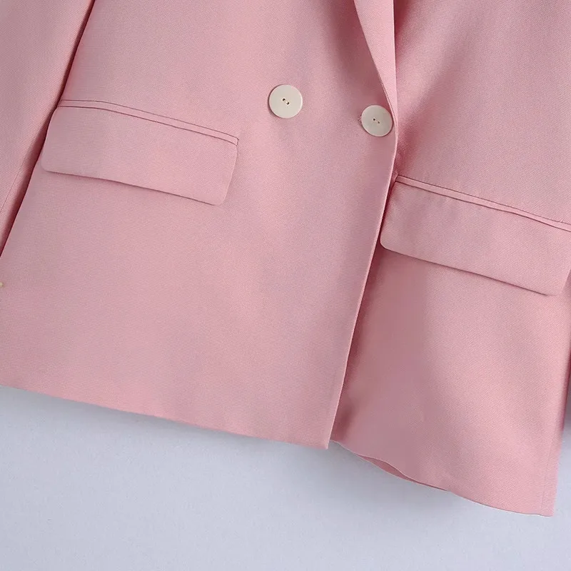 2021 latest hot sale European fashion elegant pink office women's suit jacket women's trousers suit
2021 latest hot sale European fashion elegant pink office women's suit jacket women's trousers suit