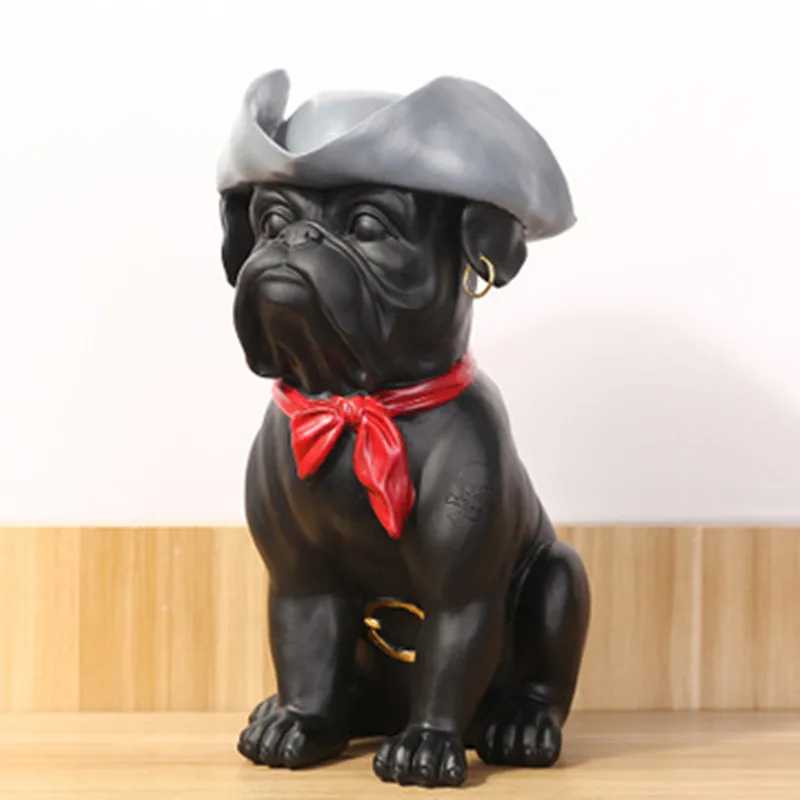 Small-size terriers Bulldog Canis familiaris Statue Full-length portrait Home Decorations The family dog sculpture QIN012
Small-size terriers Bulldog Canis familiaris Statue Full-length portrait Home Decorations The family dog sculpture QIN012