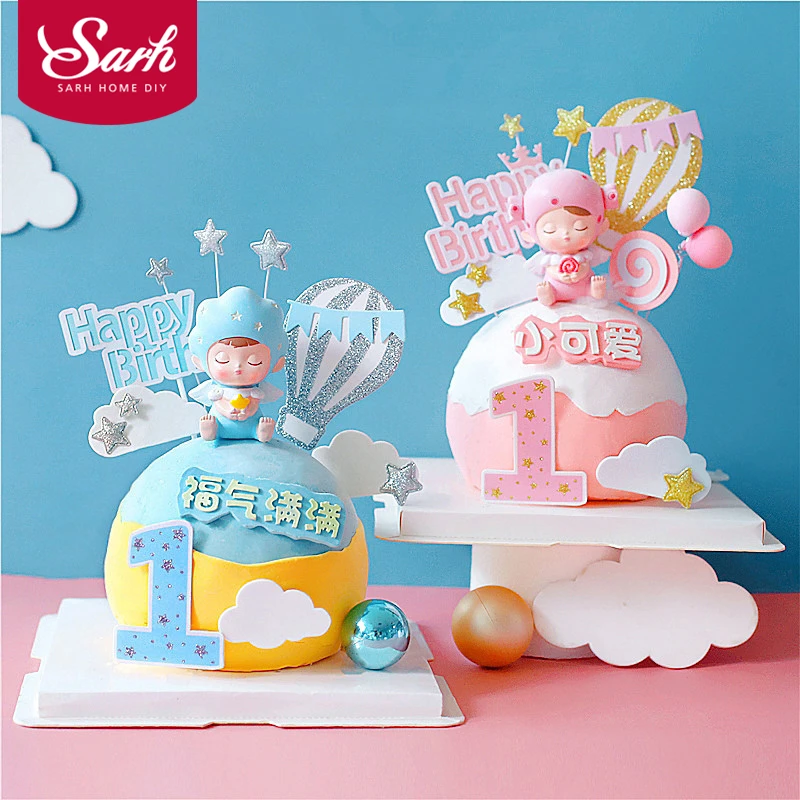 Flower Candy Fairy Girl Happy Birthday Children Cake Topper Decoration for Party Supplies Baking Lovely Gifts
Flower Candy Fairy Girl Happy Birthday Children Cake Topper Decoration for Party Supplies Baking Lovely Gifts