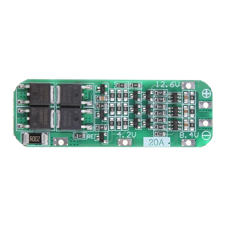 3S 20A литий-ионный аккумулятор 18650 зарядное устройство PCB плата защиты BMS 12,6 VModule
3S 20A литий-ионный аккумулятор 18650 зарядное устройство PCB плата защиты BMS 12,6 VModule