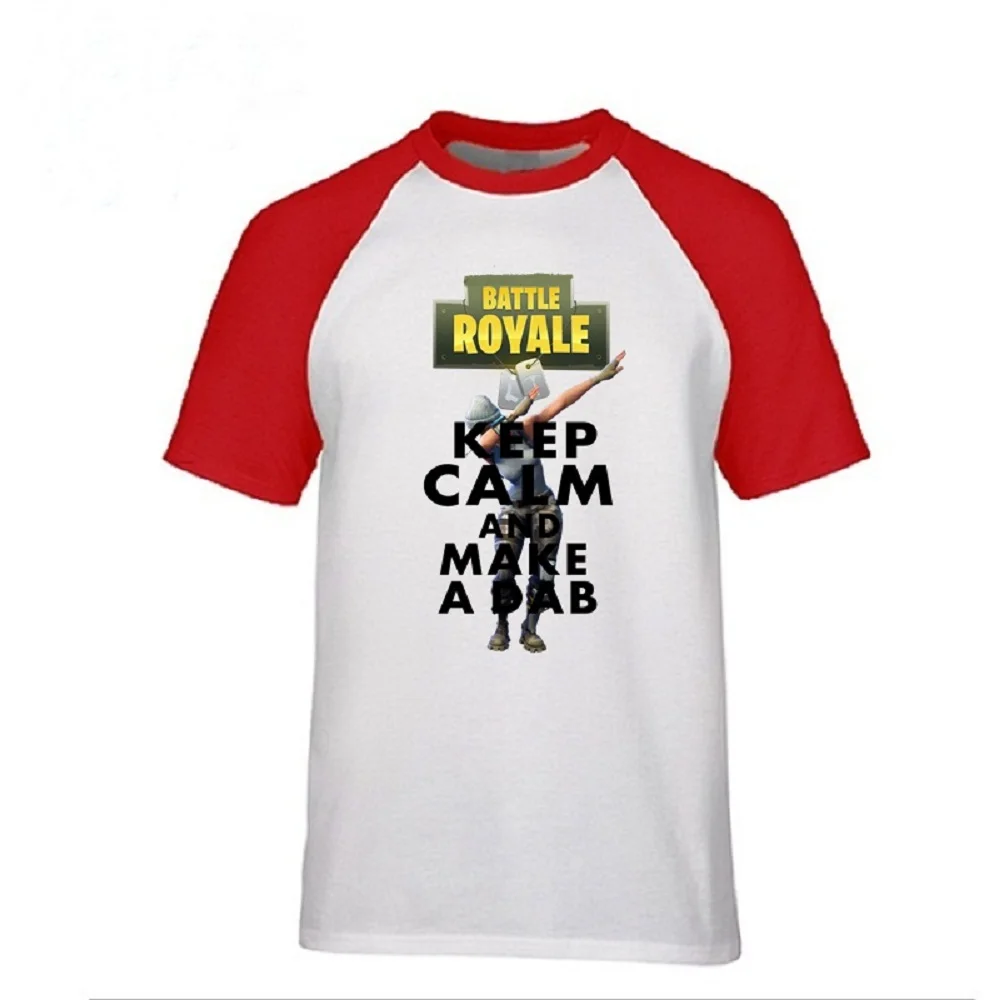 men T-shirt tops Tee youth surfing topshirts ROYALE BATTLE Male fitness clothes Mens Tshirts KEEP CALM and MAKE A DAB t shirt
men T-shirt tops Tee youth surfing topshirts ROYALE BATTLE Male fitness clothes Mens Tshirts KEEP CALM and MAKE A DAB t shirt