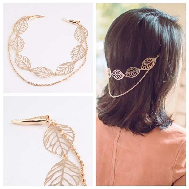 MOGAKU Bohemia Women Headbands Fashion Leaf Headwear Accessories 2021 Trendy Bridal Wedding Head Bands Chain Hair Clips Jewelry
MOGAKU Bohemia Women Headbands Fashion Leaf Headwear Accessories 2021 Trendy Bridal Wedding Head Bands Chain Hair Clips Jewelry