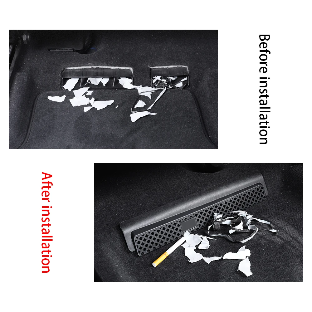 Car rear seat air conditioning vent cover For AUDI A6L Q2L Q3 Q5L Q7 back seat under outlet duct case shell lid net dustproof
Car rear seat air conditioning vent cover For AUDI A6L Q2L Q3 Q5L Q7 back seat under outlet duct case shell lid net dustproof