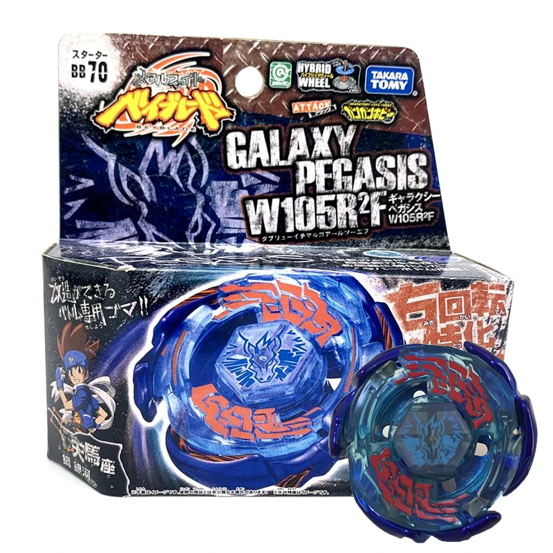 TAKARA TOMY Metal Fight Beyblade Mini Spinning Top Toy Unisex Single GALAXY PEGASIS Genuine Combat Beyblade Toys for Children
TAKARA TOMY Metal Fight Beyblade Mini Spinning Top Toy Unisex Single GALAXY PEGASIS Genuine Combat Beyblade Toys for Children