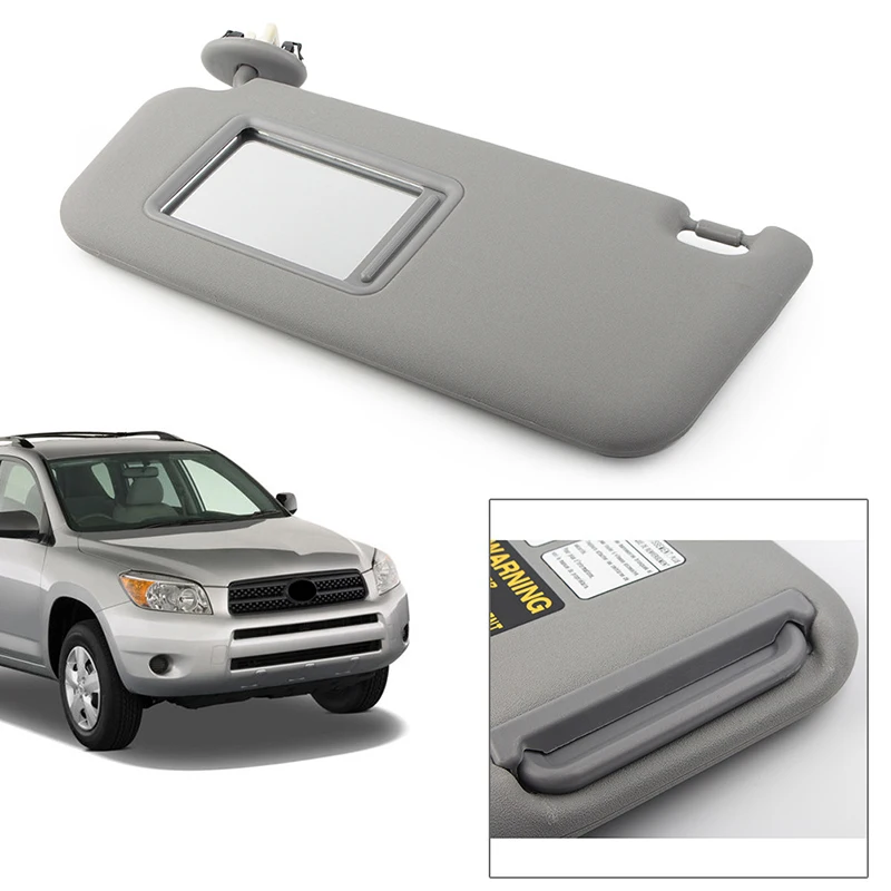 Gray Left Driver Side Sun Visor for Toyota RAV4 2006-2009 74320-42501-B2 Car Interior Front Window Cover Shade Sunvisor Sunshade
Gray Left Driver Side Sun Visor for Toyota RAV4 2006-2009 74320-42501-B2 Car Interior Front Window Cover Shade Sunvisor Sunshade