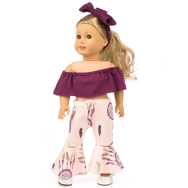 Fit 18 inch Doll Clothes Accessories Born New Baby 43cm American OG Girl Hairband Off Shoulder Dress Set For Baby Birthday Gift
Fit 18 inch Doll Clothes Accessories Born New Baby 43cm American OG Girl Hairband Off Shoulder Dress Set For Baby Birthday Gift