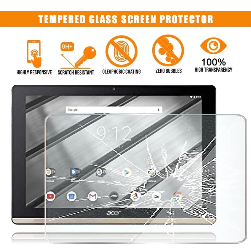 For Acer Iconia One 10 B3-A50FHD Tablet Tempered Glass Screen Protector 9H Premium Scratch Resistant HD Clear Film Cover
For Acer Iconia One 10 B3-A50FHD Tablet Tempered Glass Screen Protector 9H Premium Scratch Resistant HD Clear Film Cover