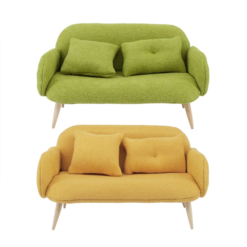 1PC 1:12 Dollhouse Miniature Furniture Model Cute Two-seat Sofa With Cushion DIY Toy Photo Props Supplies
1PC 1:12 Dollhouse Miniature Furniture Model Cute Two-seat Sofa With Cushion DIY Toy Photo Props Supplies