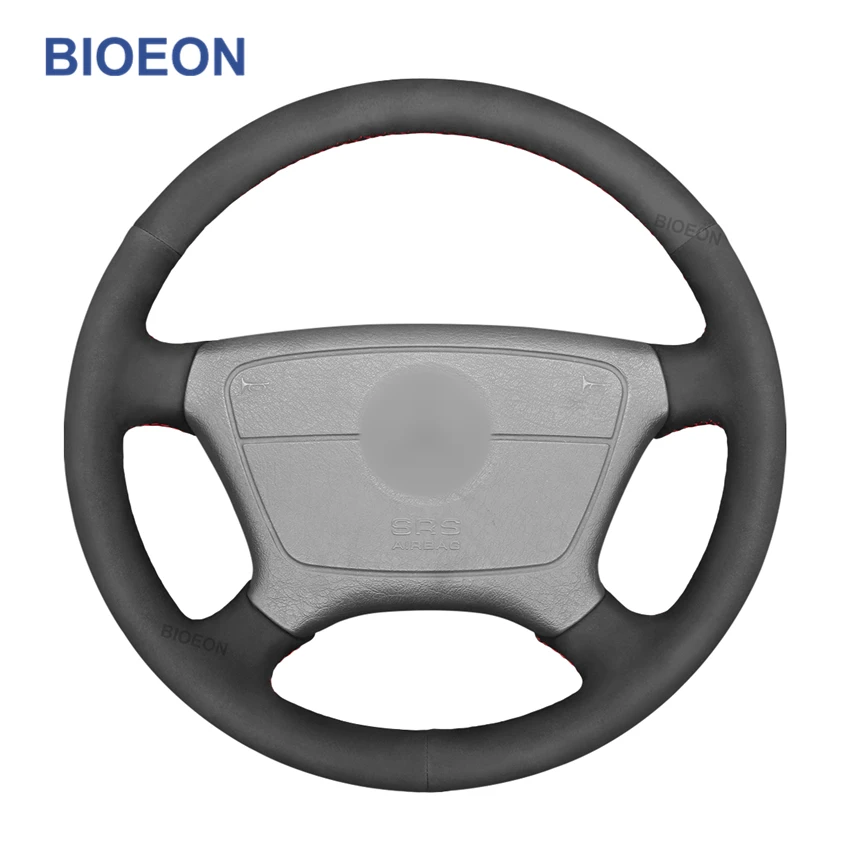 Black Suede Car Steering Wheel Cover Holster for Mercedes Benz C-Class W202 CL-Class C140 E-Class W210
Black Suede Car Steering Wheel Cover Holster for Mercedes Benz C-Class W202 CL-Class C140 E-Class W210