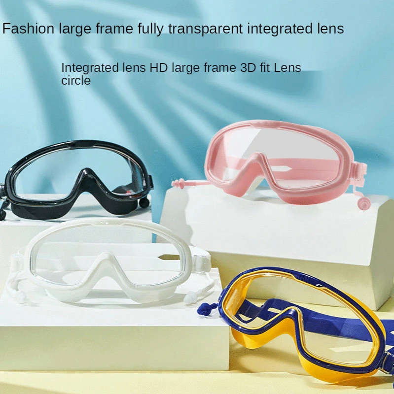 2021 Swimming Glasses Diving Frame Children Adult Male and Female Waterproof Anti-fog Goggles Non-fog HD Swimming Cap Set
2021 Swimming Glasses Diving Frame Children Adult Male and Female Waterproof Anti-fog Goggles Non-fog HD Swimming Cap Set