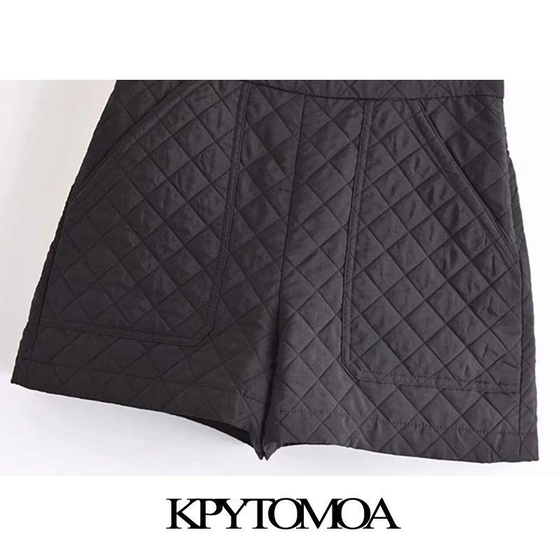 Шорты KPYTOMOA женские с карманами модные тонкие подкладкой винтажные Короткие