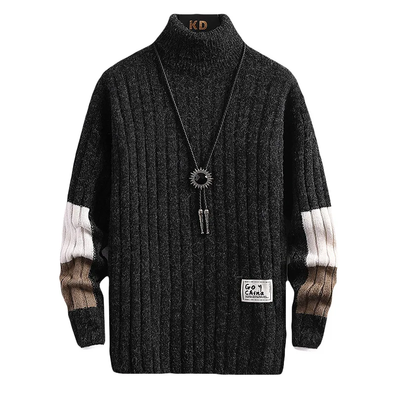 New Thick Warm Sweater Men Turtleneck Sweater Men's Loose Casual Pullovers Bottoming Shirt Autumn Winter Solid Color Pullovers
New Thick Warm Sweater Men Turtleneck Sweater Men's Loose Casual Pullovers Bottoming Shirt Autumn Winter Solid Color Pullovers