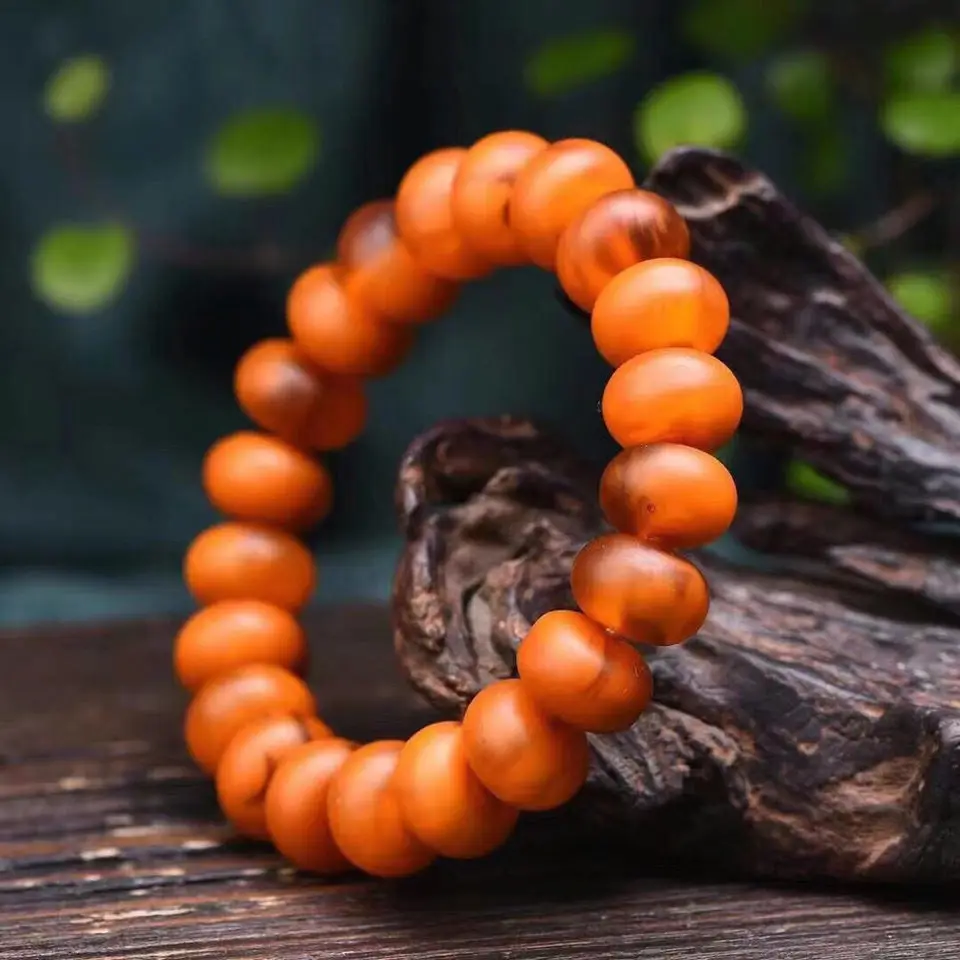 Pure Natural Boutique Russian Old Beeswax Bracelet Original Stone Amber Men's and Women's Stationery Abacus Bead Bracelet Gift
Pure Natural Boutique Russian Old Beeswax Bracelet Original Stone Amber Men's and Women's Stationery Abacus Bead Bracelet Gift