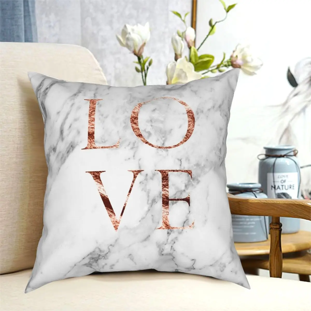 Rose Gold Marble LOVE Pillowcase Polyester Creative Zipper Decor Throw Pillow Case Sofa Seater Cushion Cover Wholesale
Rose Gold Marble LOVE Pillowcase Polyester Creative Zipper Decor Throw Pillow Case Sofa Seater Cushion Cover Wholesale