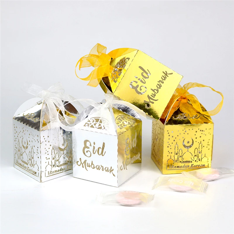 10/20/50pcs Eid Mubarak Candy Box DIY Gift Box Ramadan Decorations eid mubarak decor happy ramadan Kareem Festival Supplies
10/20/50pcs Eid Mubarak Candy Box DIY Gift Box Ramadan Decorations eid mubarak decor happy ramadan Kareem Festival Supplies