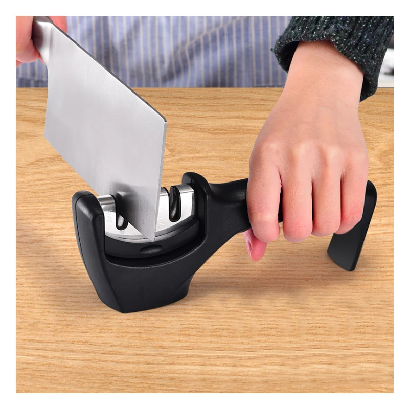 3 Stages high quality Knife Sharpener Diamond Ceramic Rod Sharpener Sharpening Tool Stainless Steel Blade With Non-slip Base hot
3 Stages high quality Knife Sharpener Diamond Ceramic Rod Sharpener Sharpening Tool Stainless Steel Blade With Non-slip Base hot