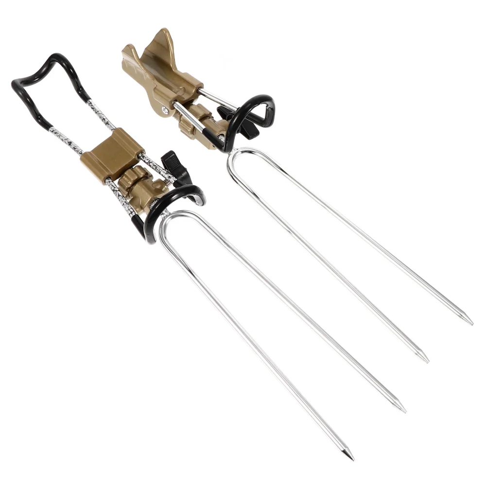 2pcs Detachable Fishing Rod Rack Non-slip Adjustable Fishing Pole Rack Bracket 
2pcs Detachable Fishing Rod Rack Non-slip Adjustable Fishing Pole Rack Bracket