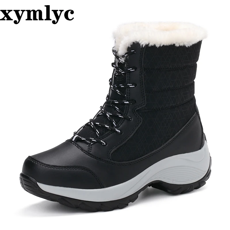 2020 Women ankle boots waterproof non-slip snow boots women winter boots thick fur platform winter shoes big size 35-42
2020 Women ankle boots waterproof non-slip snow boots women winter boots thick fur platform winter shoes big size 35-42