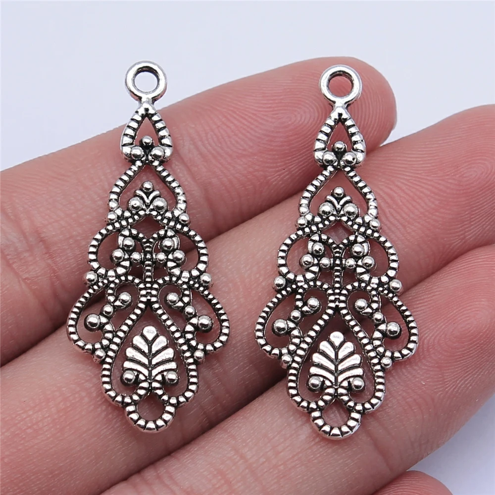 80pcs 42x14mm Antique Silver Color Hollow Drop-Shaped Earring Accessories Chandelier Earring Connectors DIY Jewelry Findings
80pcs 42x14mm Antique Silver Color Hollow Drop-Shaped Earring Accessories Chandelier Earring Connectors DIY Jewelry Findings