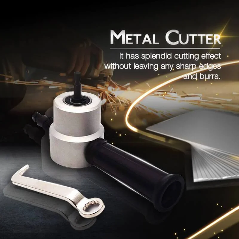 Nibbler Cutter Drill Attachment Double Sheet Nibbler Saw Cutter Tool Head Metal Sheet Metal Cutting Double Head
Nibbler Cutter Drill Attachment Double Sheet Nibbler Saw Cutter Tool Head Metal Sheet Metal Cutting Double Head