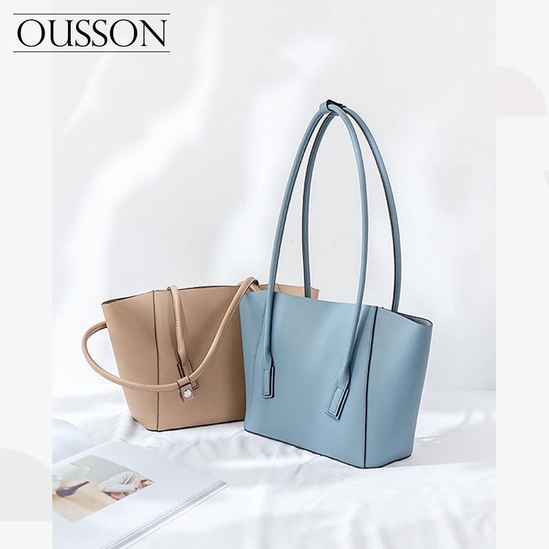 OUSSON Fashion Exquisite Women Shoulder Bag Ladies Leather Underarm Bag Female Summer Beach Bag
OUSSON Fashion Exquisite Women Shoulder Bag Ladies Leather Underarm Bag Female Summer Beach Bag