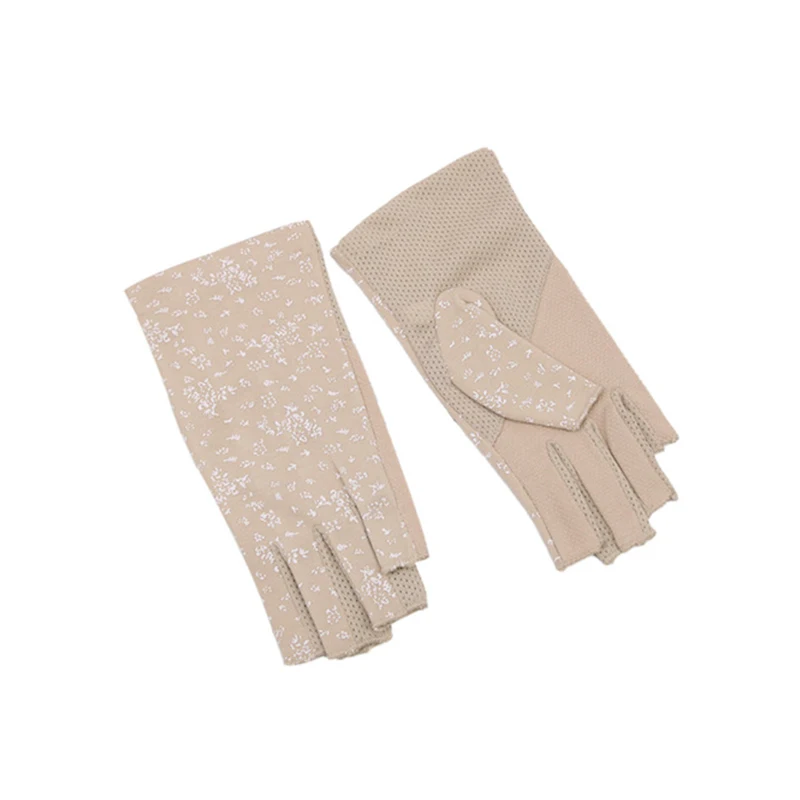 Women Summer Sun Protection Gloves Half Finger Ladies Short Anti-UV Driving Bike Riding Cotton Riding Gloves
Women Summer Sun Protection Gloves Half Finger Ladies Short Anti-UV Driving Bike Riding Cotton Riding Gloves
