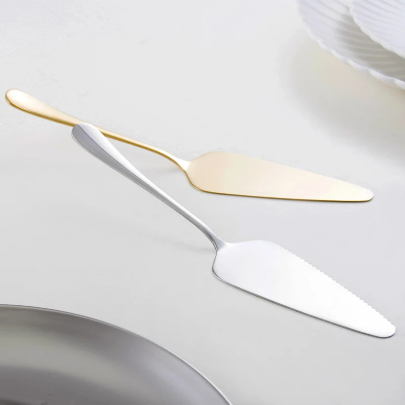 Stainless Steel Pizza Shovel Golden Silver Cake Butter Cheese Ice Cream Dessert Cutter Food Helper Turner Divider Pastry Kitchen
Stainless Steel Pizza Shovel Golden Silver Cake Butter Cheese Ice Cream Dessert Cutter Food Helper Turner Divider Pastry Kitchen