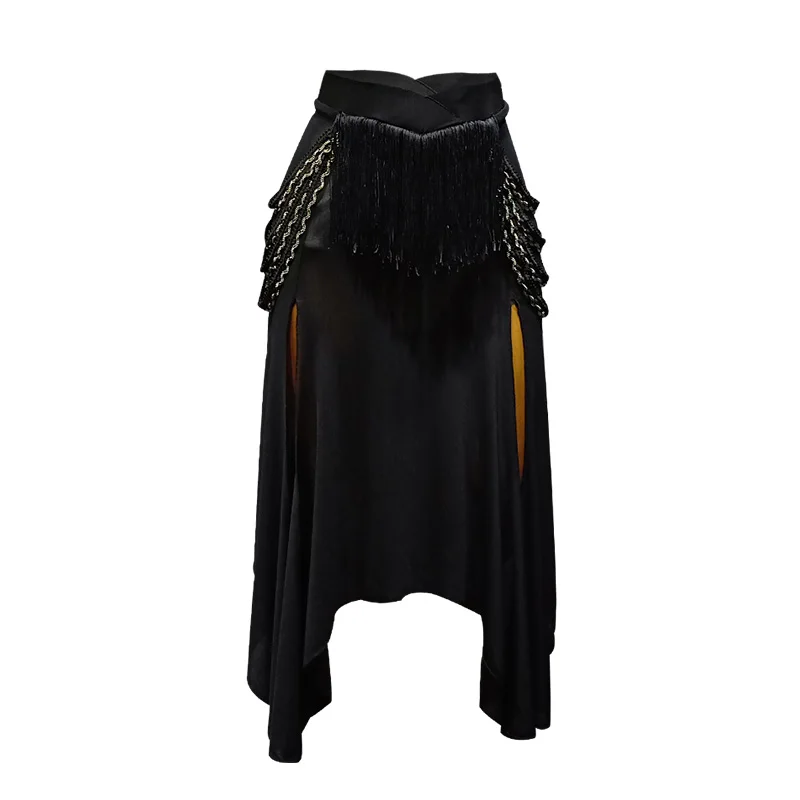 Latin Dance Skirt Ladies Tassel Fringe Dancing Skirt Adults Latin Clothes Salsa Samba Cha Competition Performance Wear DN3862
Latin Dance Skirt Ladies Tassel Fringe Dancing Skirt Adults Latin Clothes Salsa Samba Cha Competition Performance Wear DN3862