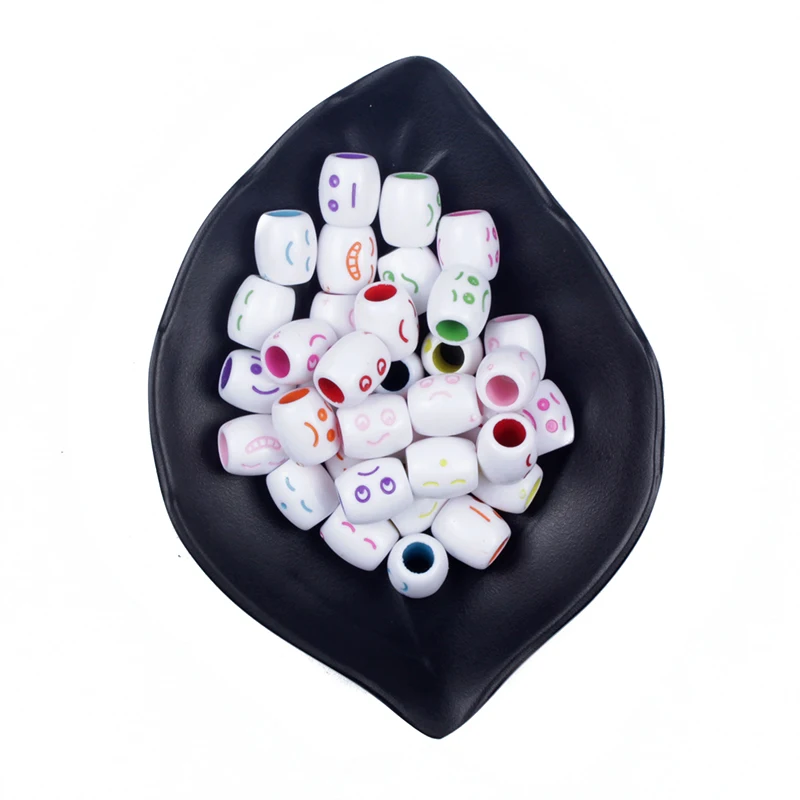 50/100/150Pcs Random Mixed Patterns Large Hole Acrylic Beads 12mm 4 Colors Loose Beads for DIY Bracelet Necklace Jewelry
50/100/150Pcs Random Mixed Patterns Large Hole Acrylic Beads 12mm 4 Colors Loose Beads for DIY Bracelet Necklace Jewelry